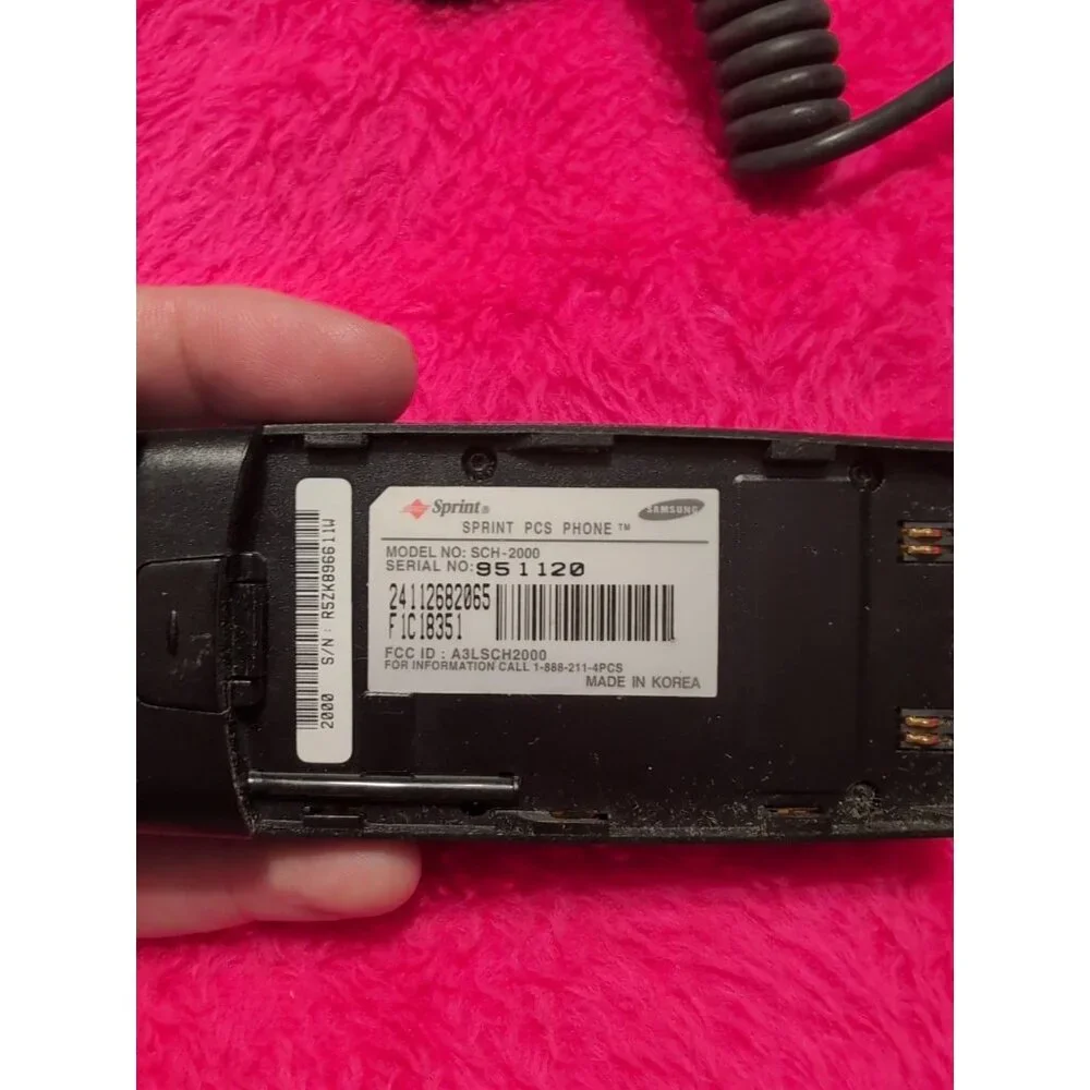 Samsung SCH-2000 Sprint PCS For Collectors Antenna Vintage Cell Phone